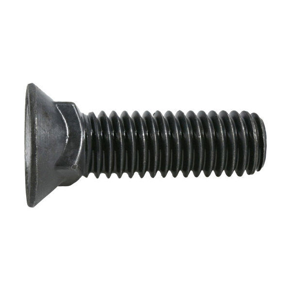 Plow Bolt, Hillman, Steel 7/16 in x 14 1-1/2 in, Grade 5 - 2