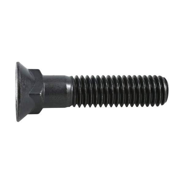 Plow Bolt, Hillman, Steel 7/16 in x 14 2 in, Grade 5 - 2