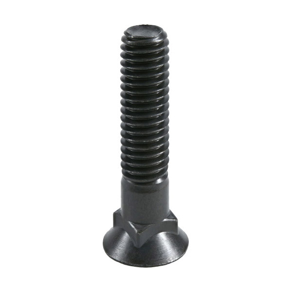 Plow Bolt, Hillman, Steel 7/16 in x 14 2 in, Grade 5 - 4