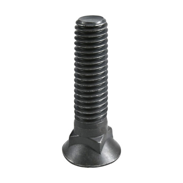 Plow Bolt, Hillman, Steel 1/2 in x 13 2 in, Grade 5 - 4