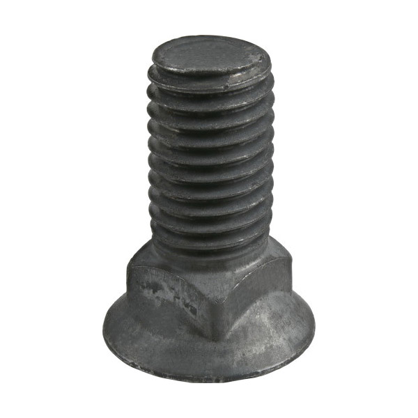 Plow Bolt, Hillman, Steel 5/8 in x 11 1-1/2 in, Grade 5 - 4