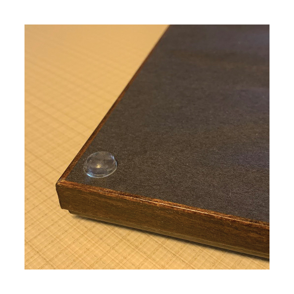 Self-Adhesive Sta-Put Bumper, Hillman, 2 in x 12pk - 4