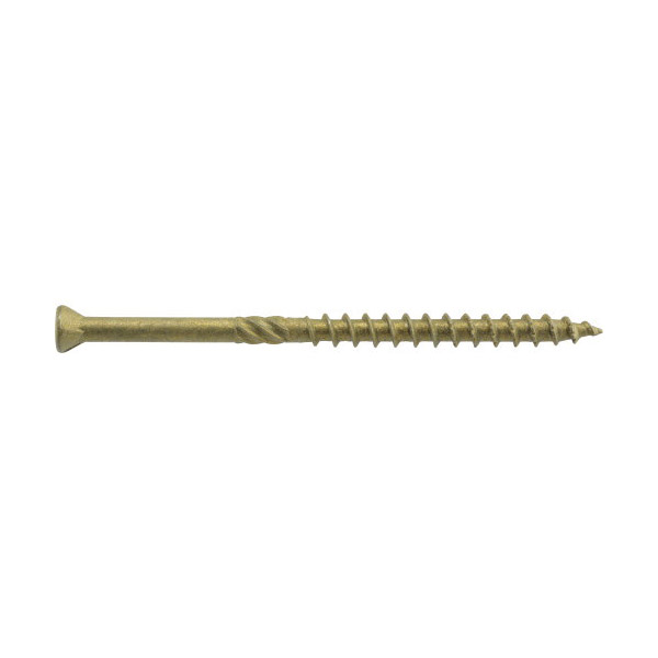 Trim Screw, Power Pro, Torx -Drive Trim-Head Serrated-Threads #8 x 2-1/2 in, Premium Exterior, Sold By The Pound - 2