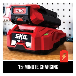 Cordless Hedge Trimmer Kit, Skil, 24 in, 2.5 Ah, 40 V, Lithium-Ion - 5
