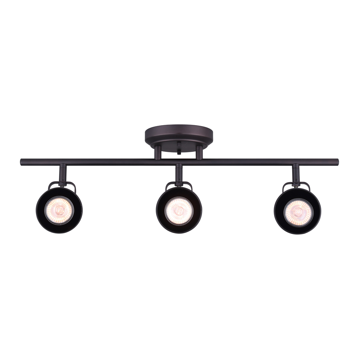 Polo 22-1/2In 3-Light Track Light Kit, Canarm, Oil-Rubbed Bronze - 2