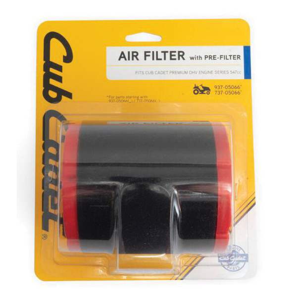 Air Filter with Pre-Cleaner, Cub Cadet, For: 547 cc Premium OHV Engines - 4