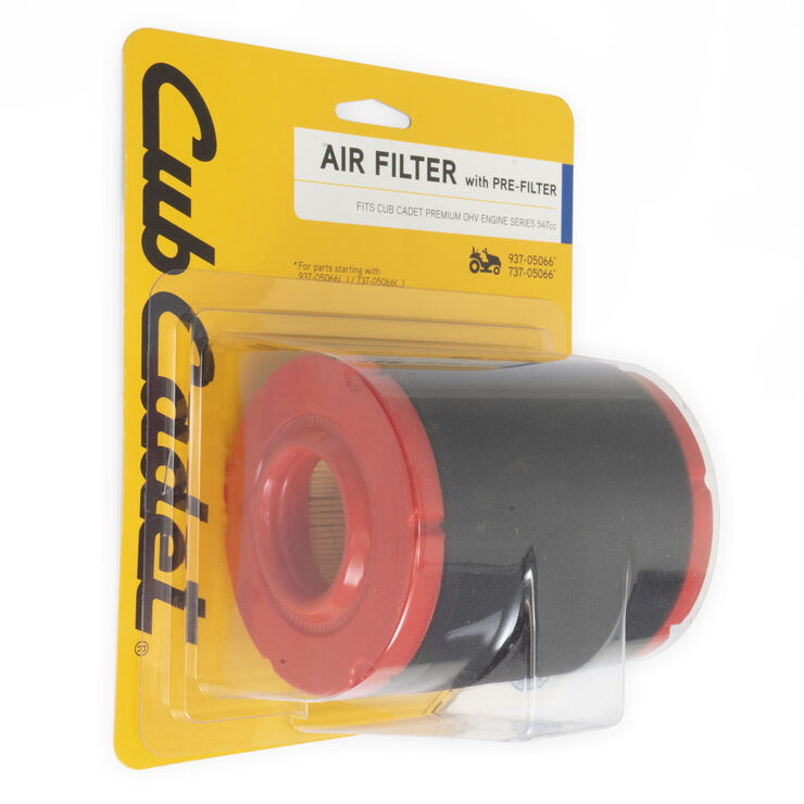 Air Filter with Pre-Cleaner, Cub Cadet, For: 547 cc Premium OHV Engines - 5