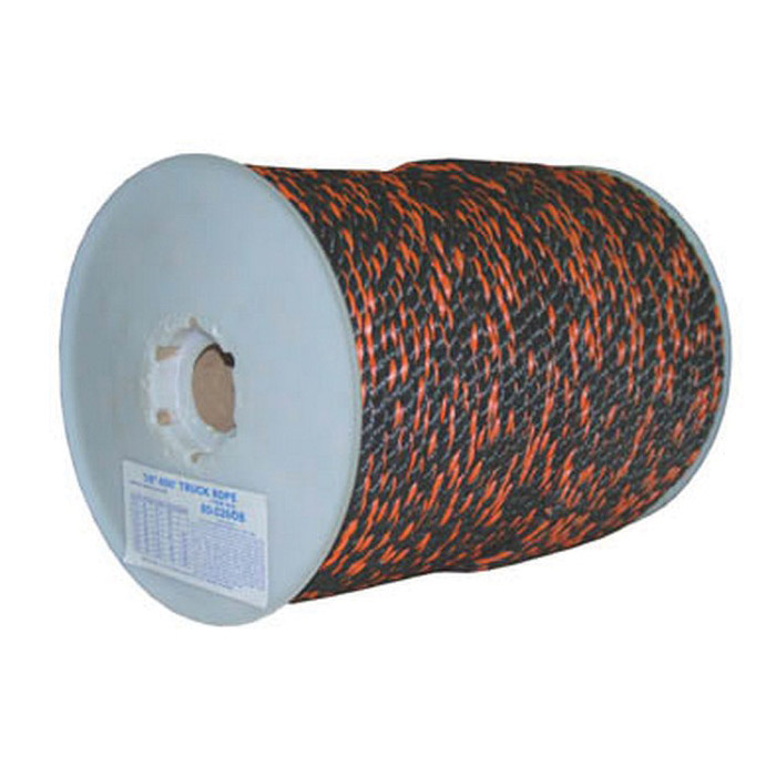 California Truck Rope, T.W. Evans Cordage, 1/2 in Dia, 714 lb Working Load, Polypropylene, Sold by the Foot - 1