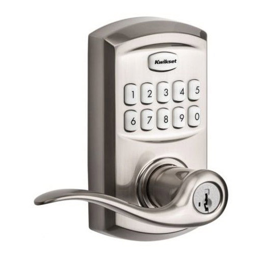 Electronic Lever Set, Kwikset, Matte Black, Residential, AAA Grade - 5