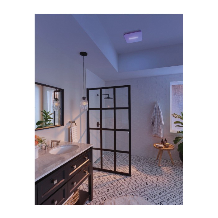 Broan Roomside AR110LKVV Exhaust Fan With VitalVio® SurfaceShield™ Light Module, 0.3 A, 120 V, 110 cfm Air, 1 sones - 4