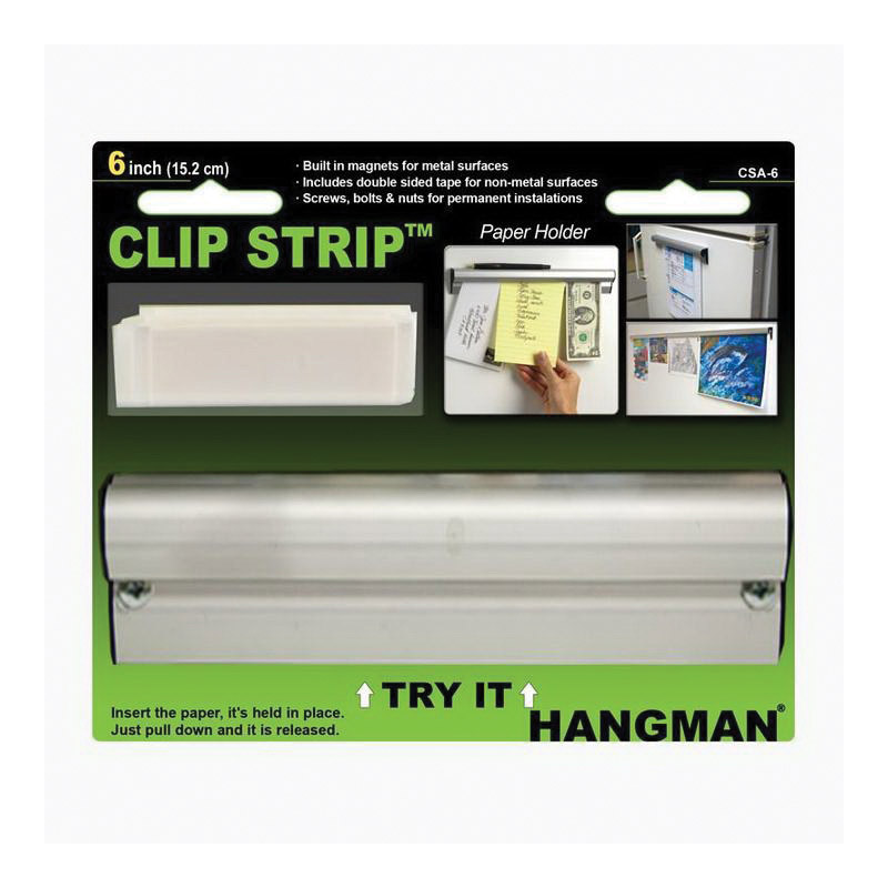 Clip Strip, Hangman, Steel, Anodized - 3