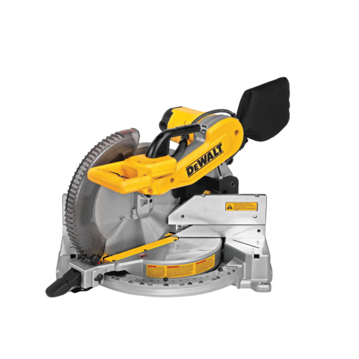 Corded Miter Saw, Dewalt, 12 in Blade, Dual Bevel Compound, 15A - 3