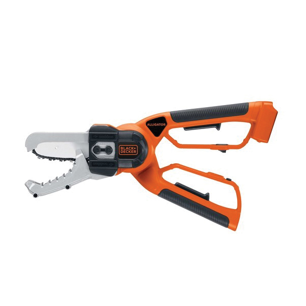 Cordless ALLIGATOR Saw, Black+Decker, 20 V, 4 in Dia Cutting Capacity, 6 in L Bar/Chain, Tool Only - 2