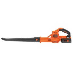 Cordless Sweeper Kit, Black+Decker, 2 Ah, 40 V, Lithium-Ion, 90 cfm - 3