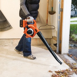 Cordless Blower/Vacuum, Black+Decker, 40 V, Lithium-Ion, Tool Only - 4