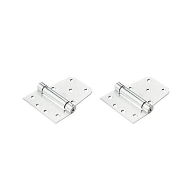 National Hardware N342-584 Auto-Close Gate Hinge Set, Steel, Zinc-Plated