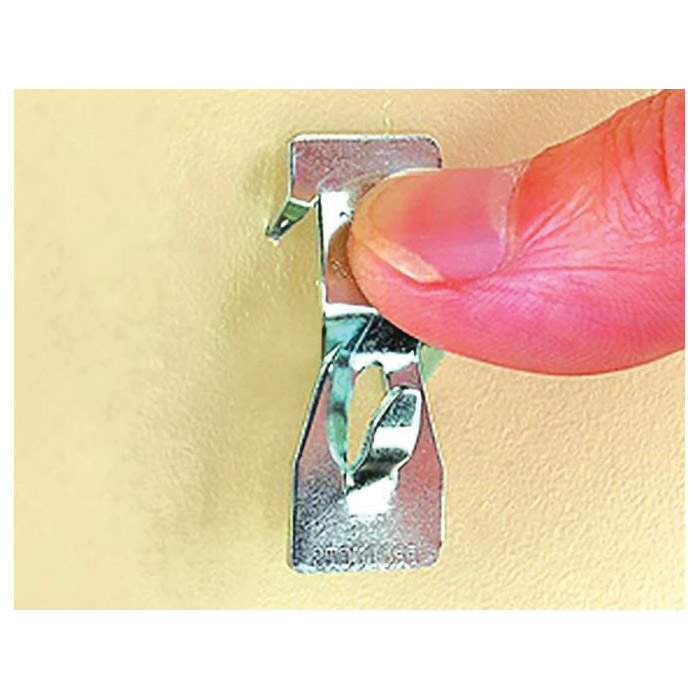 Push N Hang Hanger Kit, Hangman, 10, 20 lb, Wall - 1