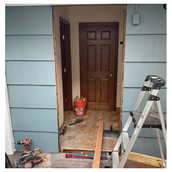 Therma-Tru Pre-Hung Door, Therma Tru, Fiber Glass Full Lite, Right-Hand, 36 in W x 80 in H, 4-9/16 in Jamb - 2