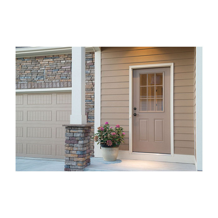Therma-Tru Pre-Hung Door, Therma Tru, Fiber Glass 9 Lite Low-E, Right-Hand, 32 in W x 80 in H, 4-9/16 in Jamb - 1