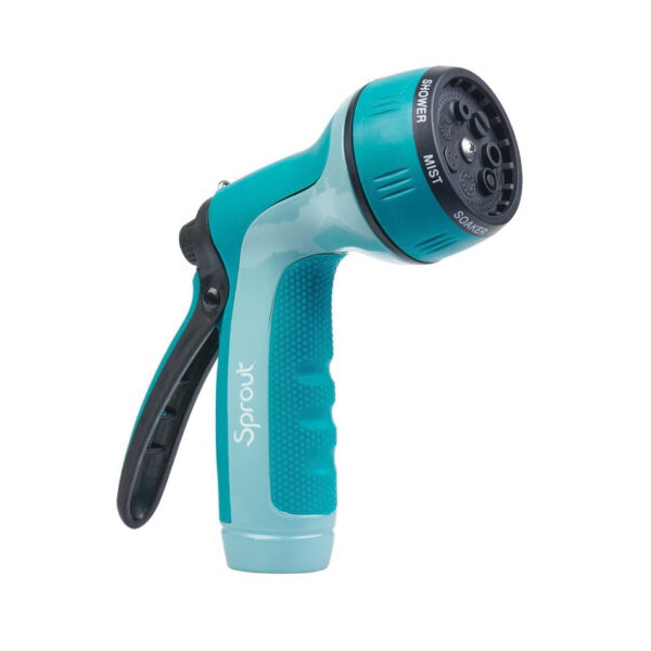 7-Pattern Hose Nozzle, Melnor, Metal, Gooseberry Green - 3
