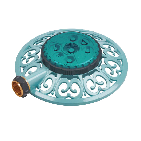 Sprinkler, Melnor, 5/8 in Connection, 700 sq-ft, Metal - 3