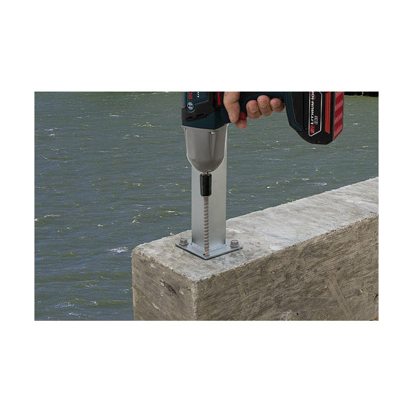 Concrete Screw Anchor, Simpson Strong-Tie, Titen HD, 1/2 in Dia x 6 in L, 304 Stainless Steel - 3