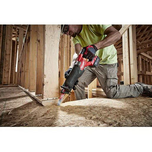 Milwaukee 2821-20 Reciprocating Saw, Tool Only, 18 V, 5 Ah, 1-1/4 in L Stroke, 0 to 3000 spm - 4