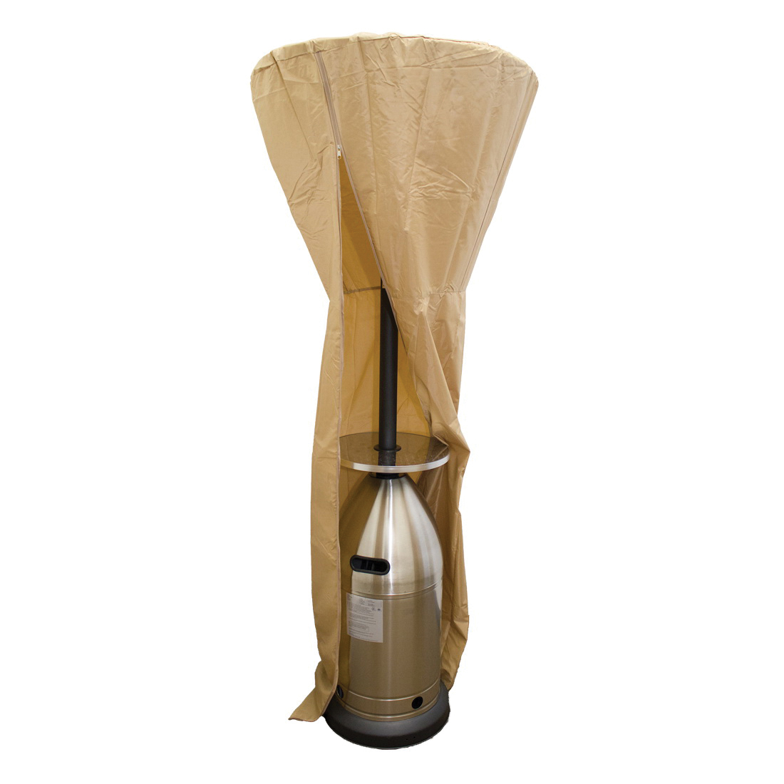 AZ Patio Heaters HVD-CVR-T Tall Patio Heater Cover, Heavy-Duty, Waterproof, Polyester, Camel/Tan - 2