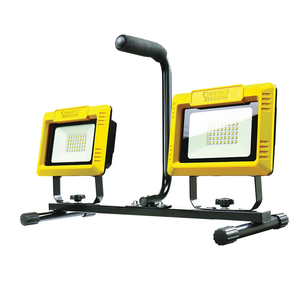 Tripod Work Light, Feit Electric, Pro Series, Plug-In, 120 V, 60 W, LED Lamp, 6000 Lumens - 2