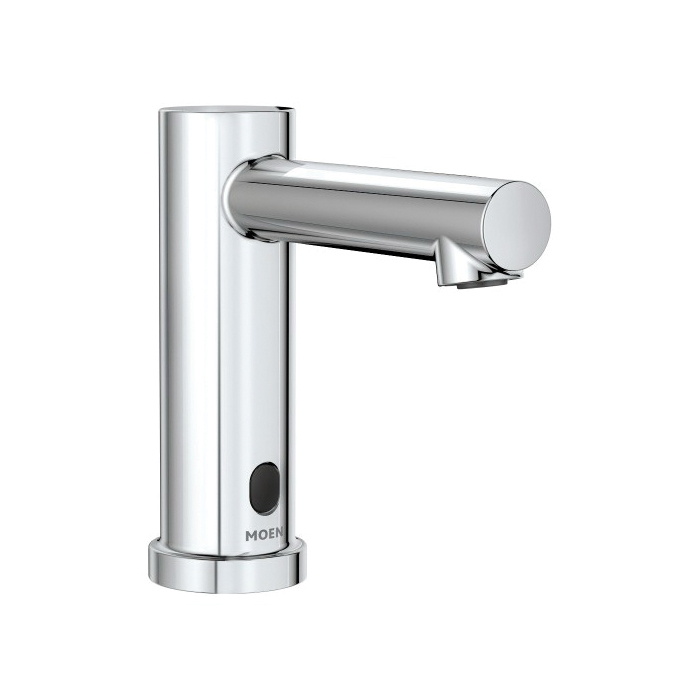 Moen M-Power Series 8559 Electronic Lavatory Faucet, 0.5 gpm, Cast Brass, Chrome Plated, Fixed Spout