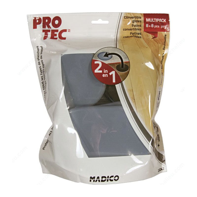 Pro-Tec 23242 2-in-1 Convertible Glide, Foam/HDPE/Polyester, Beige/Black/Gray - 2