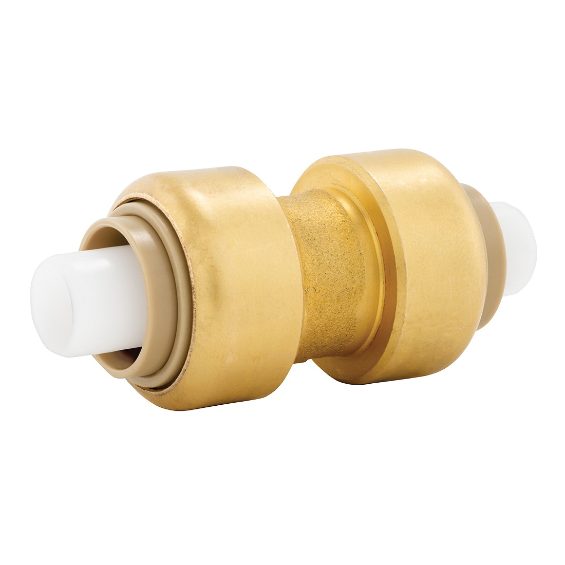 Jones Stephens PlumBite C77401LF Pipe Coupling, 1.85 in, 3/4 in, Brass, 200 psi Pressure, 1 EA - 2