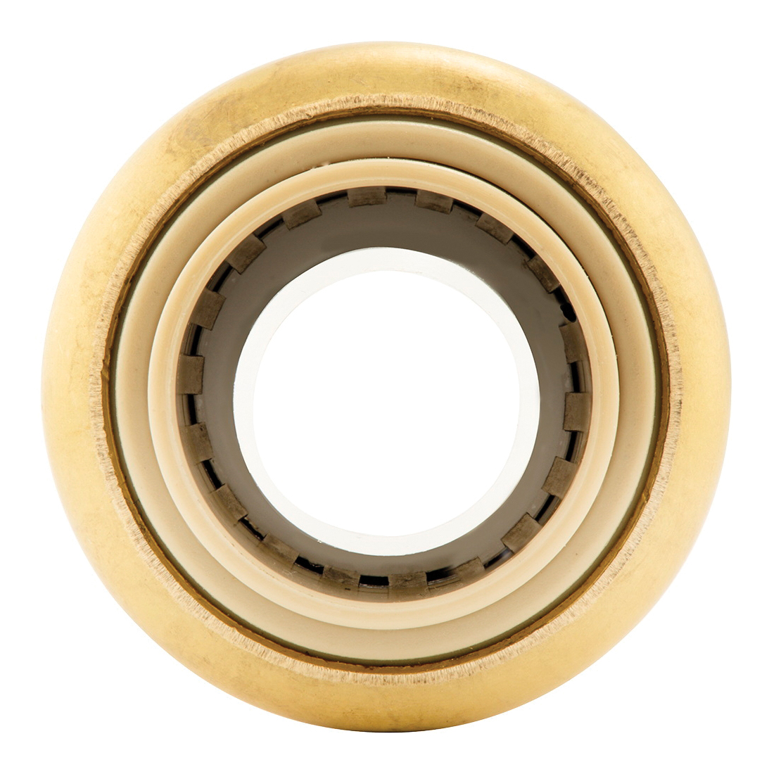 Jones Stephens PlumBite C77401LF Pipe Coupling, 1.85 in, 3/4 in, Brass, 200 psi Pressure, 1 EA - 3