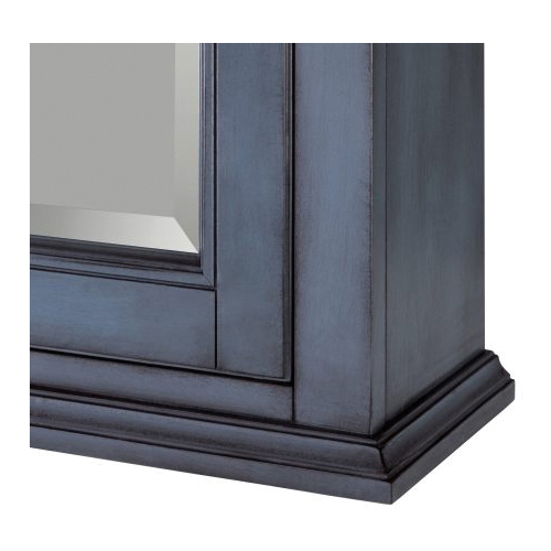 Foremost Brantley Series BABC2228 Medicine Cabinet, 22 in OAW, 8 in OAD, 28 in OAH, Harbor Blue, 2-Shelf, 1-Door - 5