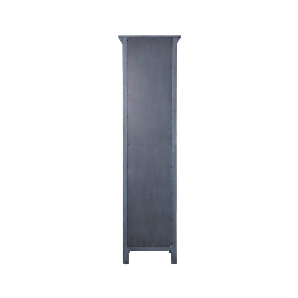 Foremost Brantley BABL2172 Linen Cabinet, 3-Shelf, 1-Drawer, Wood, Harbor Blue, 19 in OAW, 15 in OAD, 70 in OAH - 3