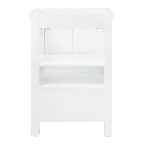 Foremost Brantley Series BAWV2422D Bathroom Vanity, 24 in W Cabinet, 21-1/2 in D Cabinet, 34 in H Cabinet, Wood, White - 4