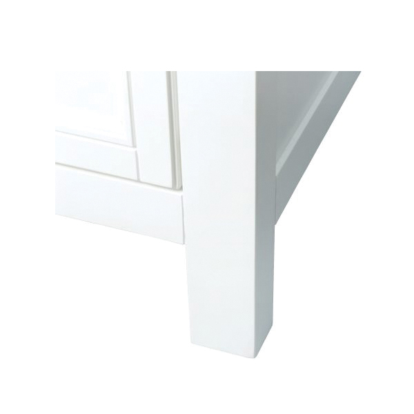 Foremost Brantley Series BAWV2422D Bathroom Vanity, 24 in W Cabinet, 21-1/2 in D Cabinet, 34 in H Cabinet, Wood, White - 5