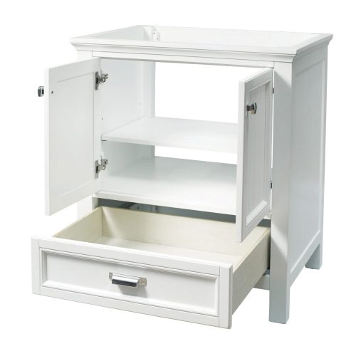 Craft + Main Brantley Series BAWV3022D Bathroom Vanity, 30 in W Cabinet, 21-1/2 in D Cabinet, 34 in H Cabinet, Wood - 2