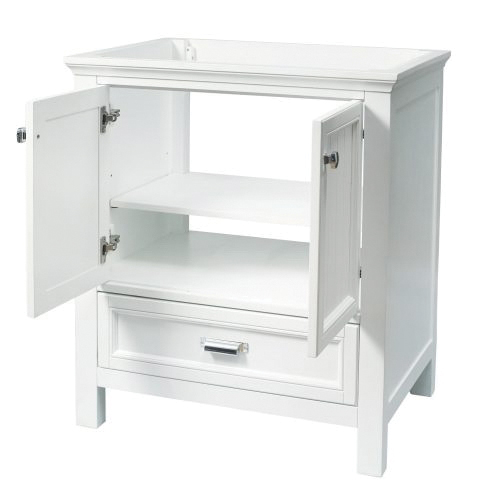 Craft + Main Brantley Series BAWV3022D Bathroom Vanity, 30 in W Cabinet, 21-1/2 in D Cabinet, 34 in H Cabinet, Wood - 3