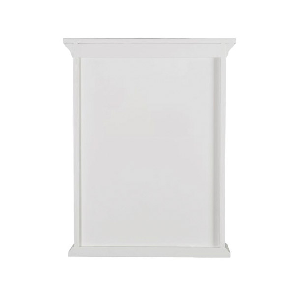 Foremost Brantley BAWW2428 Bathroom Cabinet, 2-Door, 2-Shelf, MDF/Poplar, White - 2