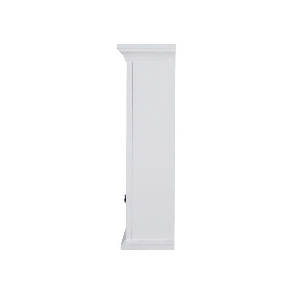 Foremost Brantley BAWW2428 Bathroom Cabinet, 2-Door, 2-Shelf, MDF/Poplar, White - 3
