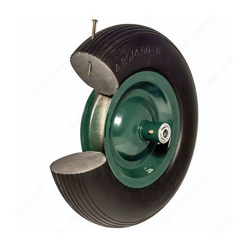 Madico F21658 Wheel, 4.80/4.00-8 Tire, Studded Tread - 3