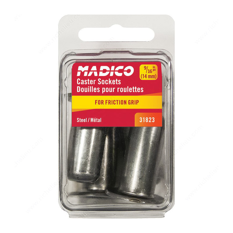 Madico F31823 Caster Socket, Metal - 2