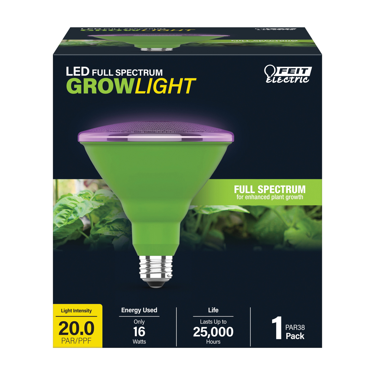 Feit Electric PAR38/GROW/LED/BX LED Plant Grow Light, 120 V, LED Lamp - 2