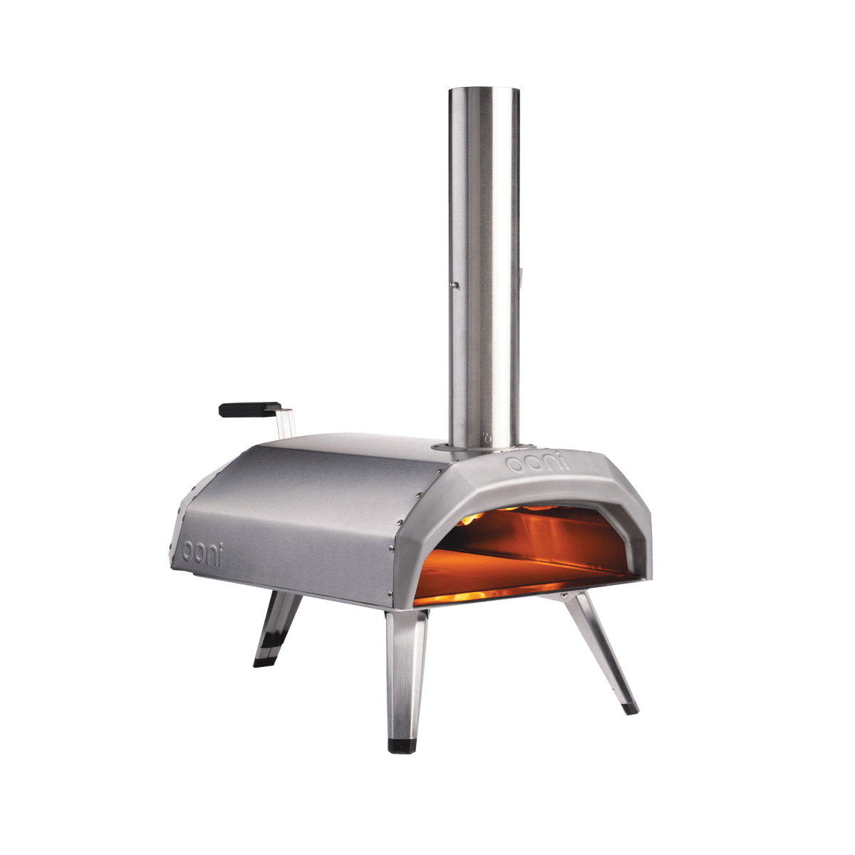 Ooni Karu 12 UU-POA100 Multi-Fuel Pizza Oven, 15.7 in W, 26.6 in D, 28.7 in H, Glass Reinforced Nylon/Stainless Steel - 1