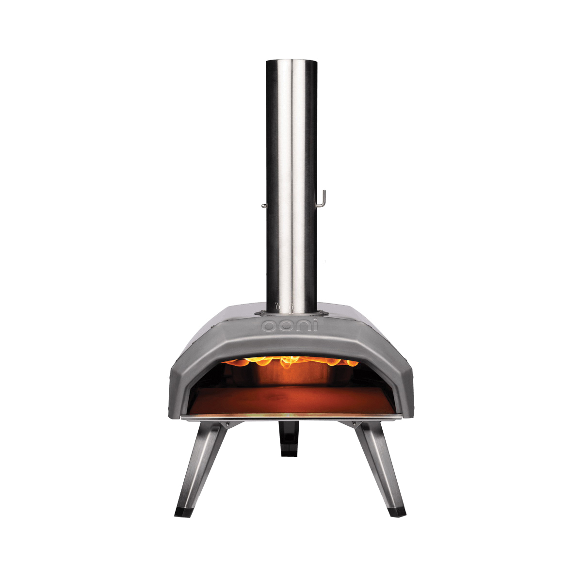 Ooni Karu 12 UU-POA100 Multi-Fuel Pizza Oven, 15.7 in W, 26.6 in D, 28.7 in H, Glass Reinforced Nylon/Stainless Steel - 3