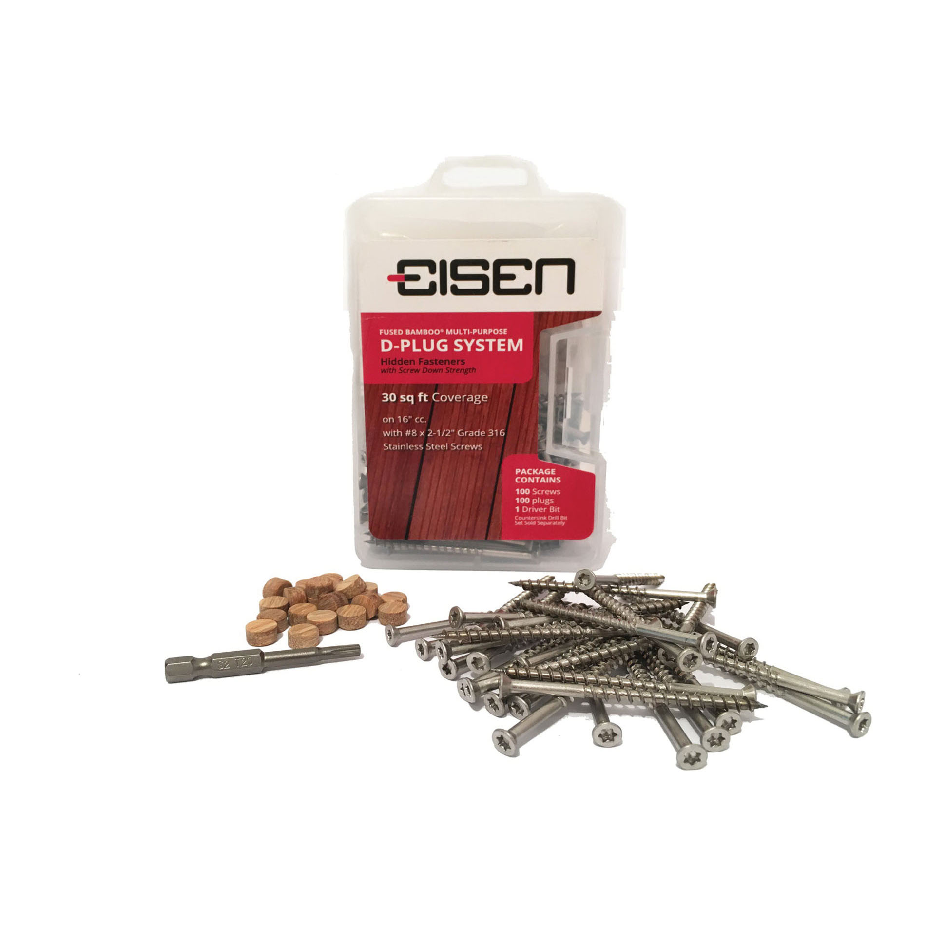 dassoXTR AGN-PSc-100-EPC D-Plug Epic Cognac and Screw, 201-Piece - 3