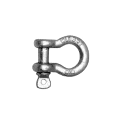 193LR-1/2 Anchor Shackle, 1/2 in Trade, 2 ton Working Load, Steel, Hot-Dipped Galvanized