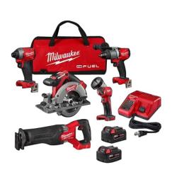 2998-25 Combination Tool Kit, Battery Included, 5 Ah, 18 V, Lithium-Ion