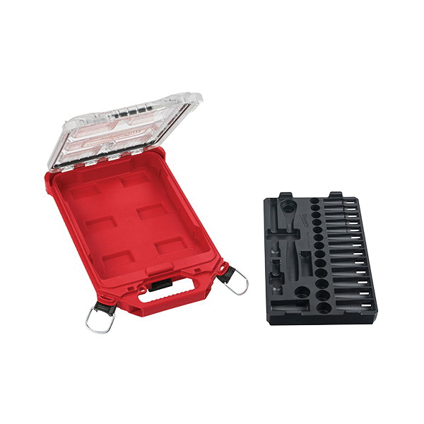 Milwaukee 48-22-9482 Metric Ratchet and Socket Set, Specifications: 3/8 in Drive